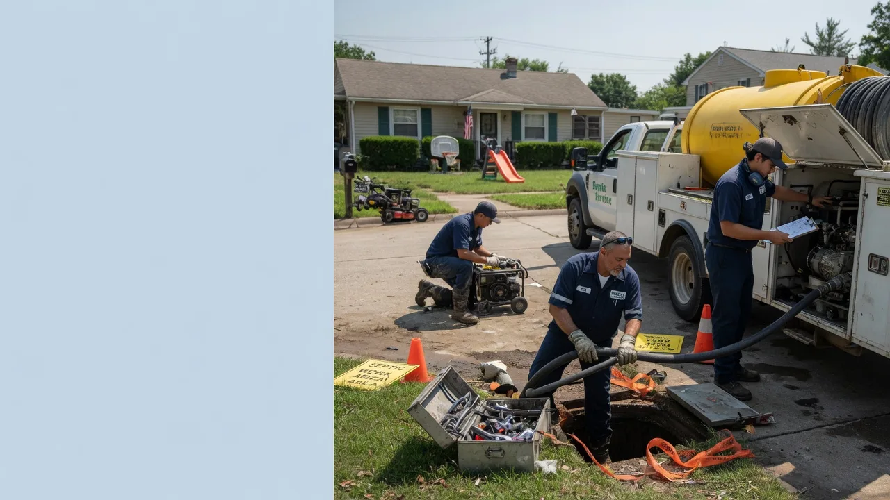 Septic Tank Pumping in Springfield, VA near me